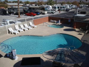 Riviera RV Park Pool Las Vegas Nevada